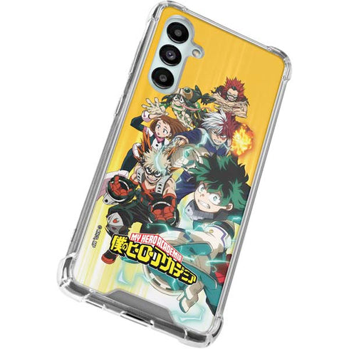 My Hero Academia Deku Squad Season 5 Galaxy A16 5G Clear Case