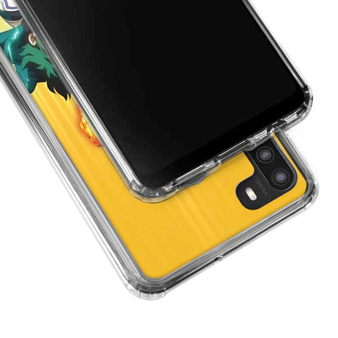 My Hero Academia Deku Squad Season 5 Galaxy A21 Clear Case