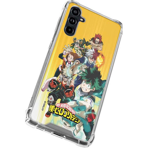 My Hero Academia Deku Squad Season 5 Galaxy A54 5G Clear Case