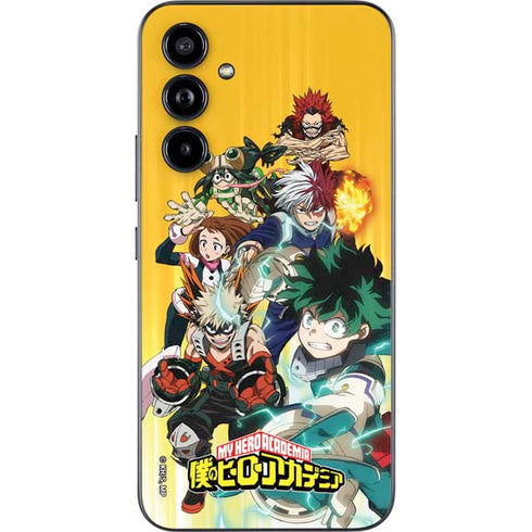 My Hero Academia Deku Squad Season 5 Galaxy A54 5G Skin