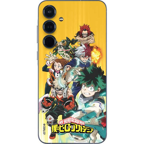 My Hero Academia Deku Squad Season 5 Galaxy A55 5G Skin