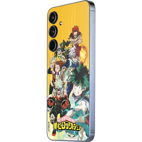 My Hero Academia Deku Squad Season 5 Galaxy A55 5G Skin