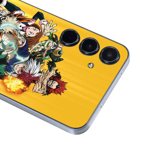My Hero Academia Deku Squad Season 5 Galaxy A55 5G Skin