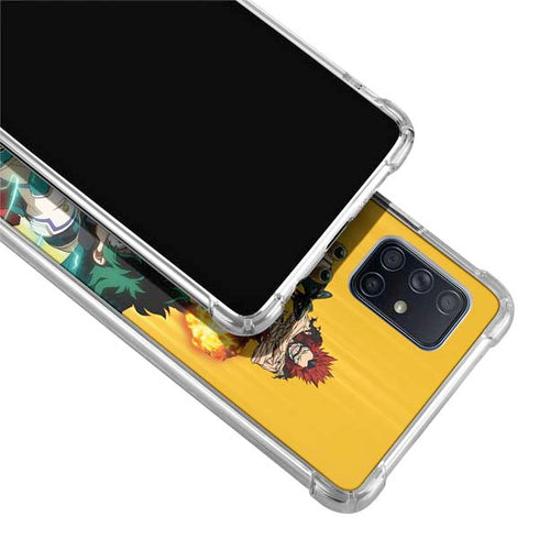 My Hero Academia Deku Squad Season 5 Galaxy A71 5G Clear Case