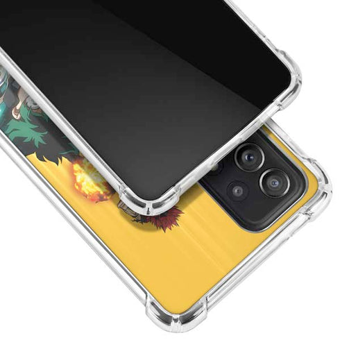 My Hero Academia Deku Squad Season 5 Galaxy A72 5G Clear Case