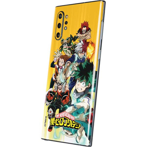 My Hero Academia Deku Squad Season 5 Galaxy Note 10 Plus Skin