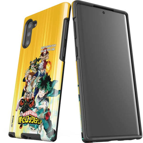 My Hero Academia Deku Squad Season 5 Galaxy Note 10 Pro Case