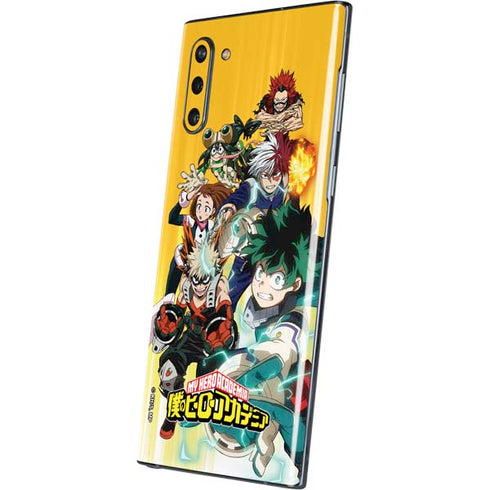 My Hero Academia Deku Squad Season 5 Galaxy Note 10 Skin