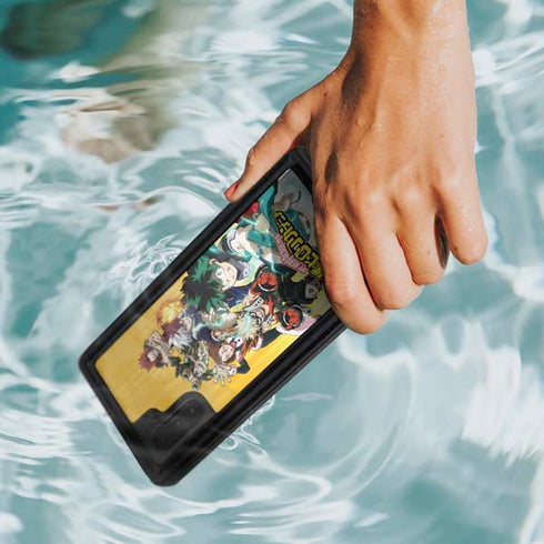 My Hero Academia Deku Squad Season 5 Galaxy Note 10 Waterproof Case