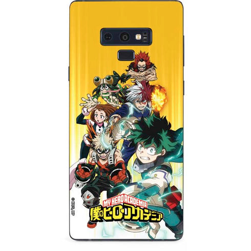 My Hero Academia Deku Squad Season 5 Galaxy Note 9 Skin