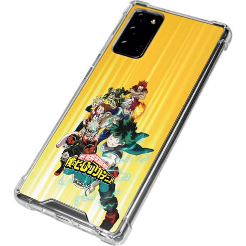 My Hero Academia Deku Squad Season 5 Galaxy Note20 5G Clear Case