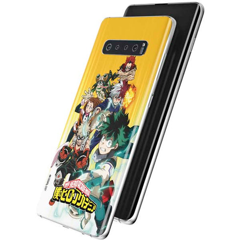 My Hero Academia Deku Squad Season 5 Galaxy S10 Plus Skin