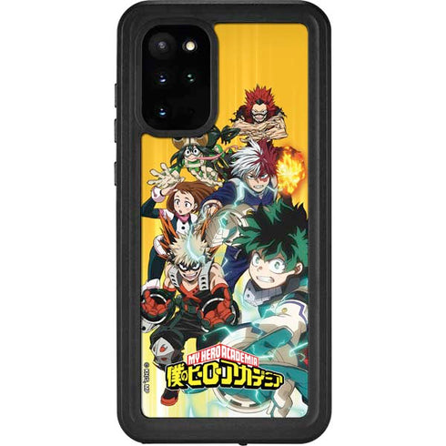 My Hero Academia Deku Squad Season 5 Galaxy S20 Plus Waterproof Case