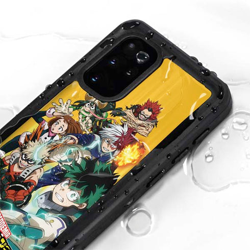 My Hero Academia Deku Squad Season 5 Galaxy S20 Plus Waterproof Case
