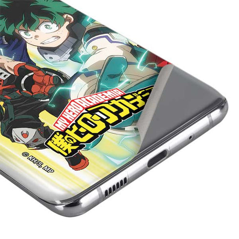 My Hero Academia Deku Squad Season 5 Galaxy S20 Skin