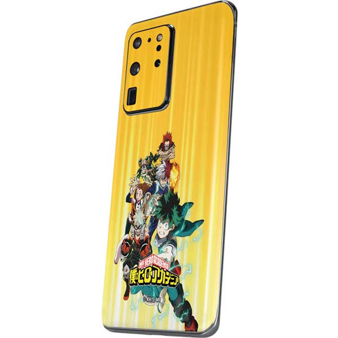 My Hero Academia Deku Squad Season 5 Galaxy S20 Ultra 5G Skin