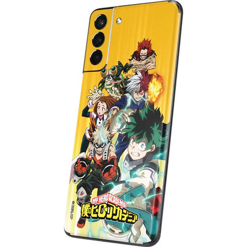 My Hero Academia Deku Squad Season 5 Galaxy S21 5G Skin