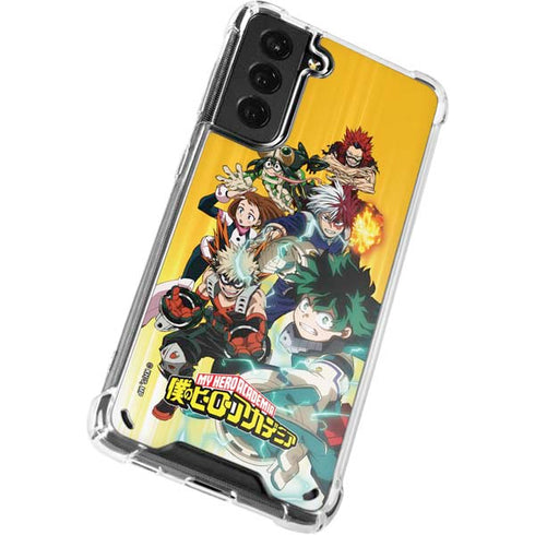 My Hero Academia Deku Squad Season 5 Galaxy S21 Plus 5G Clear Case