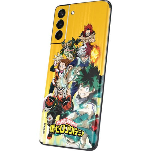 My Hero Academia Deku Squad Season 5 Galaxy S21 Plus 5G Skin