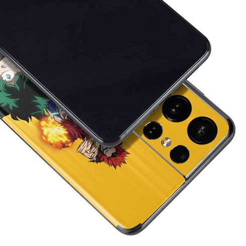 My Hero Academia Deku Squad Season 5 Galaxy S21 Ultra 5G Skin