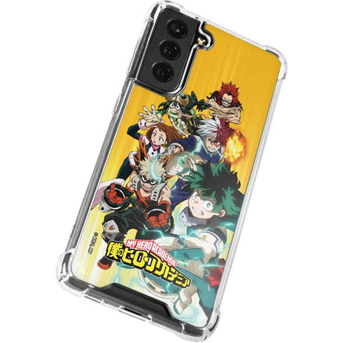 My Hero Academia Deku Squad Season 5 Galaxy S22 Plus Clear Case