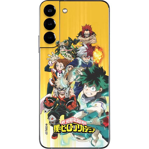 My Hero Academia Deku Squad Season 5 Galaxy S22 Plus Skin