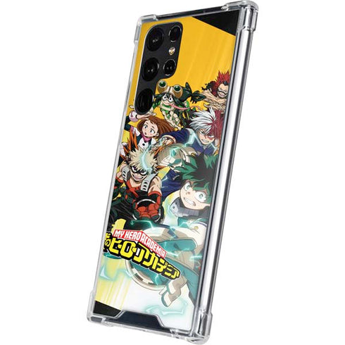 My Hero Academia Deku Squad Season 5 Galaxy S22 Ultra Clear Case