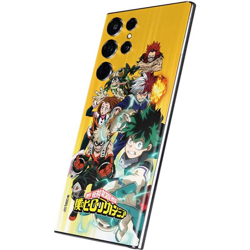 My Hero Academia Deku Squad Season 5 Galaxy S22 Ultra Skin