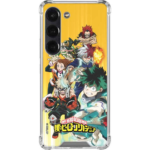 My Hero Academia Deku Squad Season 5 Galaxy S23 Clear Case