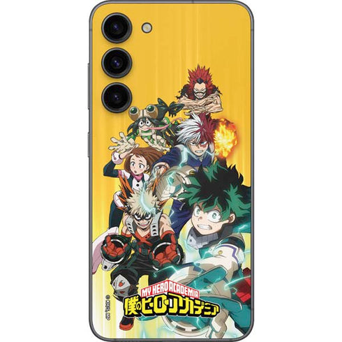 My Hero Academia Deku Squad Season 5 Galaxy S23 FE Skin