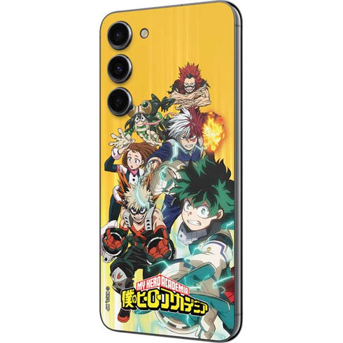 My Hero Academia Deku Squad Season 5 Galaxy S23 Plus Skin