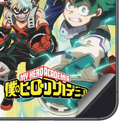 My Hero Academia Deku Squad Season 5 Galaxy S23 Plus Skin
