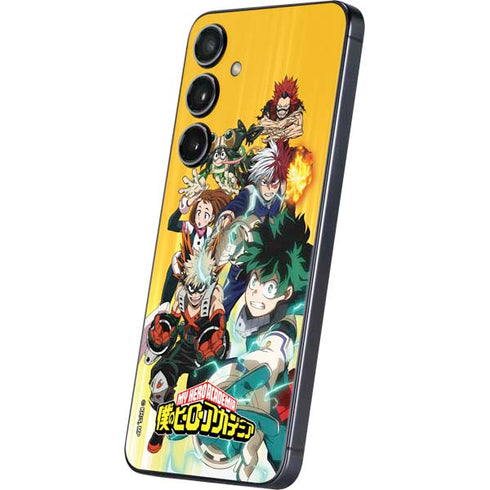 My Hero Academia Deku Squad Season 5 Galaxy S24 Plus Skin