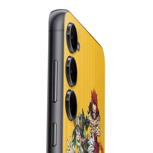 My Hero Academia Deku Squad Season 5 Galaxy S24 Plus Skin