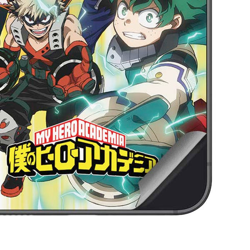 My Hero Academia Deku Squad Season 5 Galaxy S25 Plus Skin