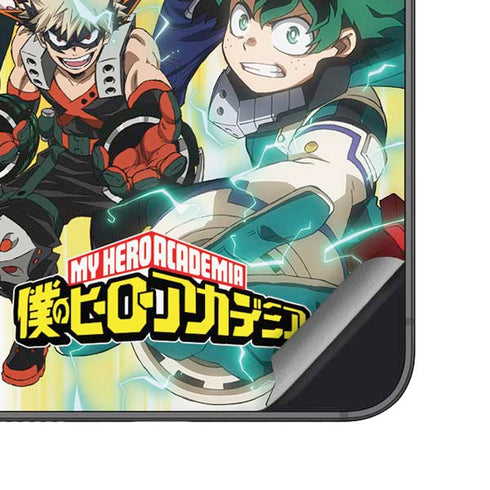 My Hero Academia Deku Squad Season 5 Galaxy S24 Skin