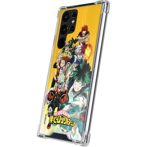 My Hero Academia Deku Squad Season 5 Galaxy S24 Ultra Clear Case