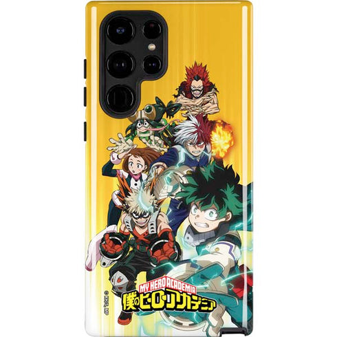 My Hero Academia Deku Squad Season 5 Galaxy S25 Ultra Impact Case