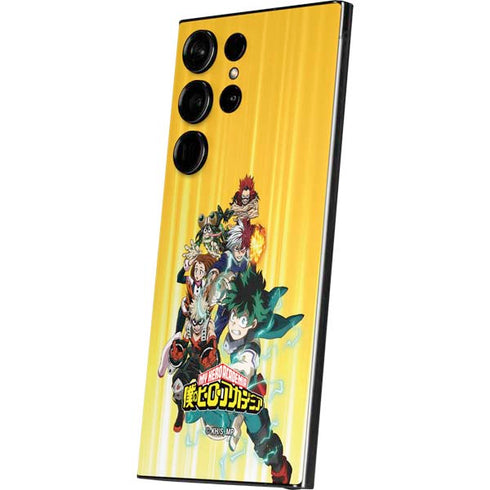 My Hero Academia Deku Squad Season 5 Galaxy S24 Ultra Skin