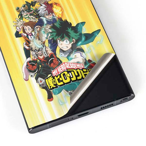 My Hero Academia Deku Squad Season 5 Galaxy S25 Ultra Skin