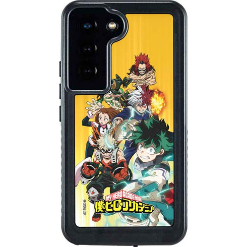 My Hero Academia Deku Squad Season 5 Galaxy S24 Waterproof Case