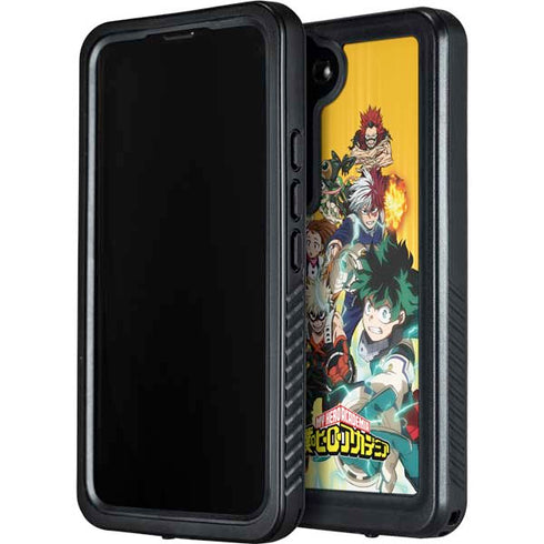My Hero Academia Deku Squad Season 5 Galaxy S24 Waterproof Case