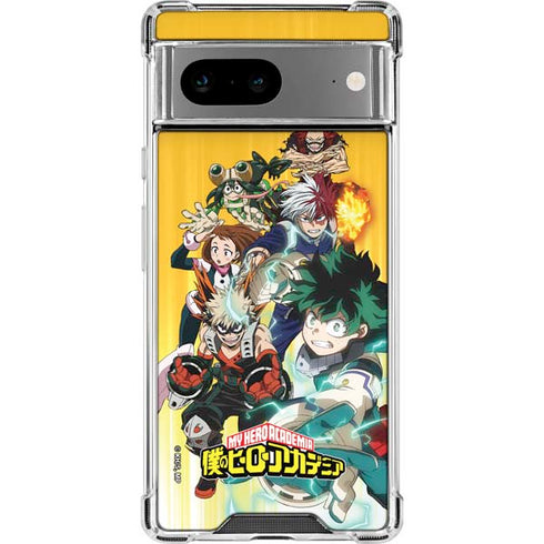 My Hero Academia Deku Squad Season 5 Google Pixel 8 Clear Case