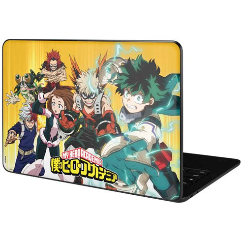 My Hero Academia Deku Squad Season 5 Google Pixelbook Go Skin