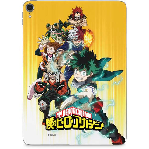 My Hero Academia Deku Squad Season 5 Apple iPad Pro Skin