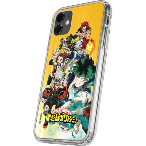 My Hero Academia Deku Squad Season 5 iPhone 11 Clear Case