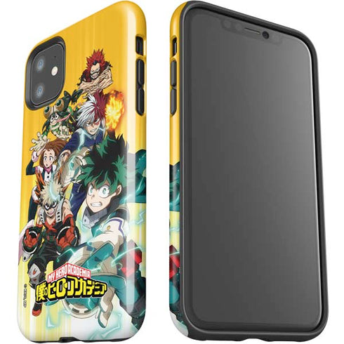 My Hero Academia Deku Squad Season 5 iPhone 11 Impact Case