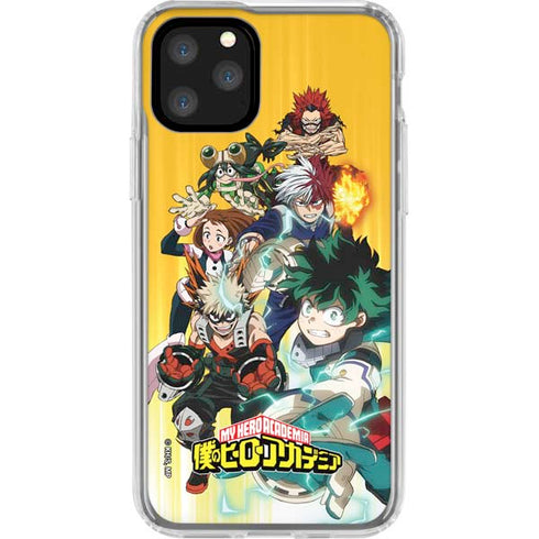 My Hero Academia Deku Squad Season 5 iPhone 11 Pro Clear Case