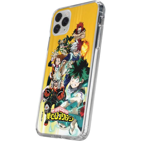 My Hero Academia Deku Squad Season 5 iPhone 11 Pro Clear Case
