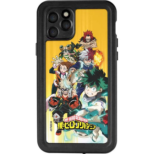 My Hero Academia Deku Squad Season 5 iPhone 11 Pro Waterproof Case